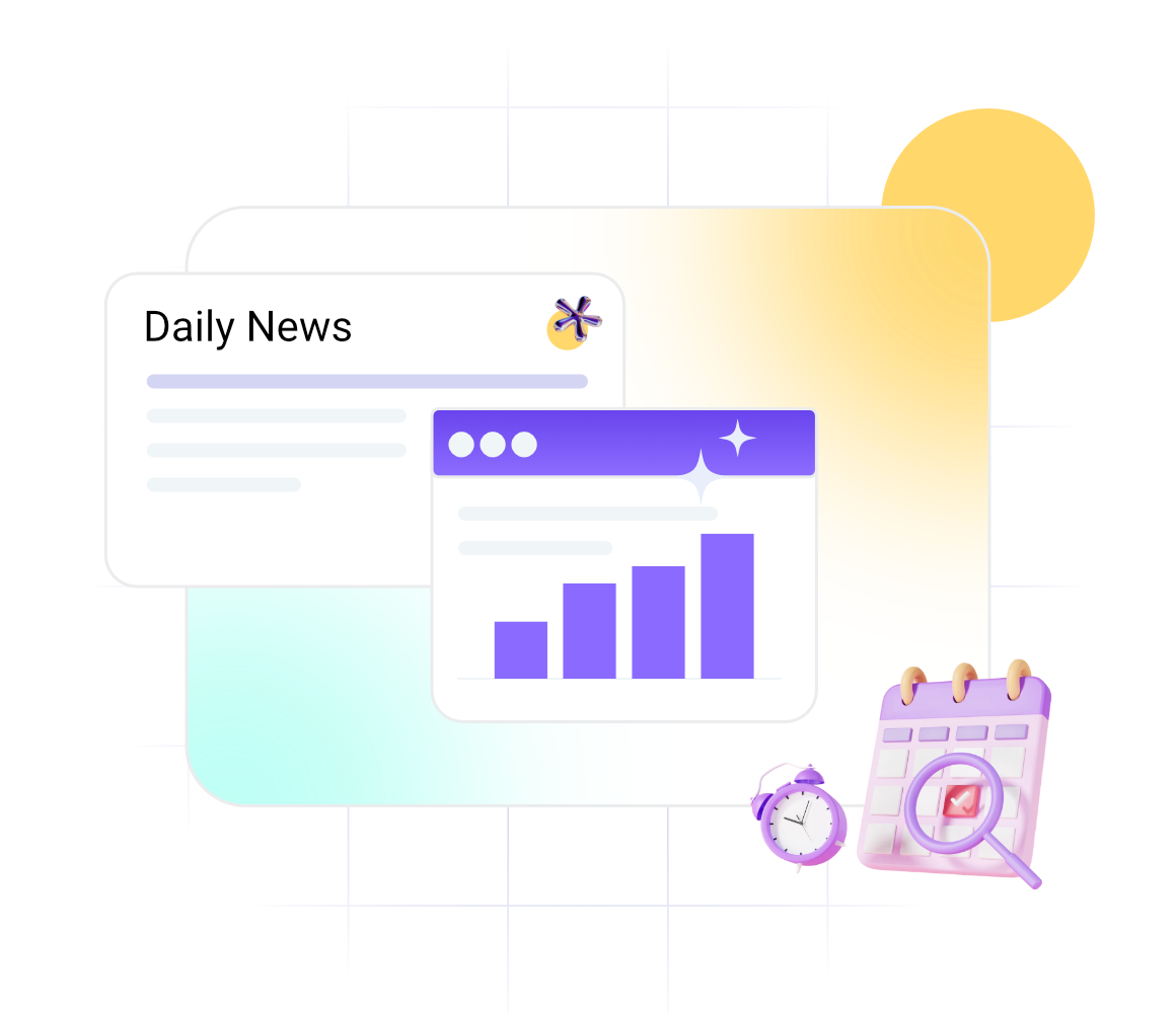 Happy man using phone